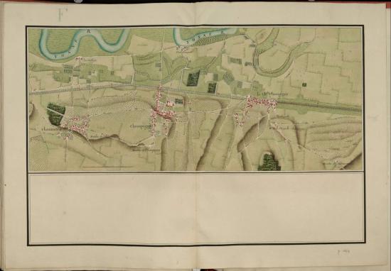 Carrte de champigny sur yonne 1759